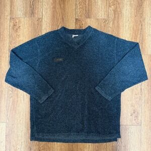 VTG Columbia USA Made Fleece Pullover Sweater Navy Blue Mens XL gorpcore 90s